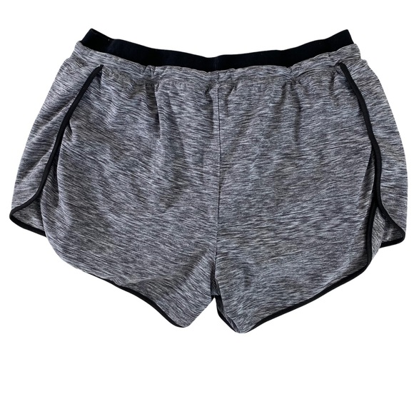 Riboom Woman’s Sz Medium Grey/pink Workout Fitness Running Shorts Double Layer. - Picture 2 of 12